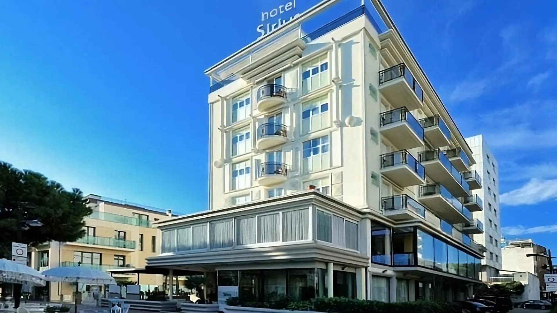 Hotel Sirius Riccione location